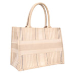 Dior Book Tote Striped Canvas — view 2