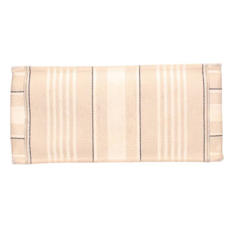 Dior Book Tote Striped Canvas — view 4