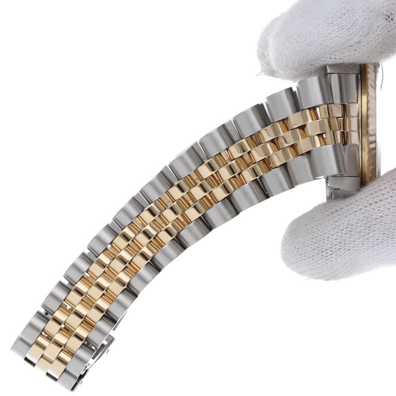 Rolex Datejust Boys Watch Diamond Box 18k Yellow Gold SS Chien Punka — view 7