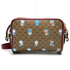 Gucci Doraemon Collaboration Shoulder Bag Micro GG Brown — view 4