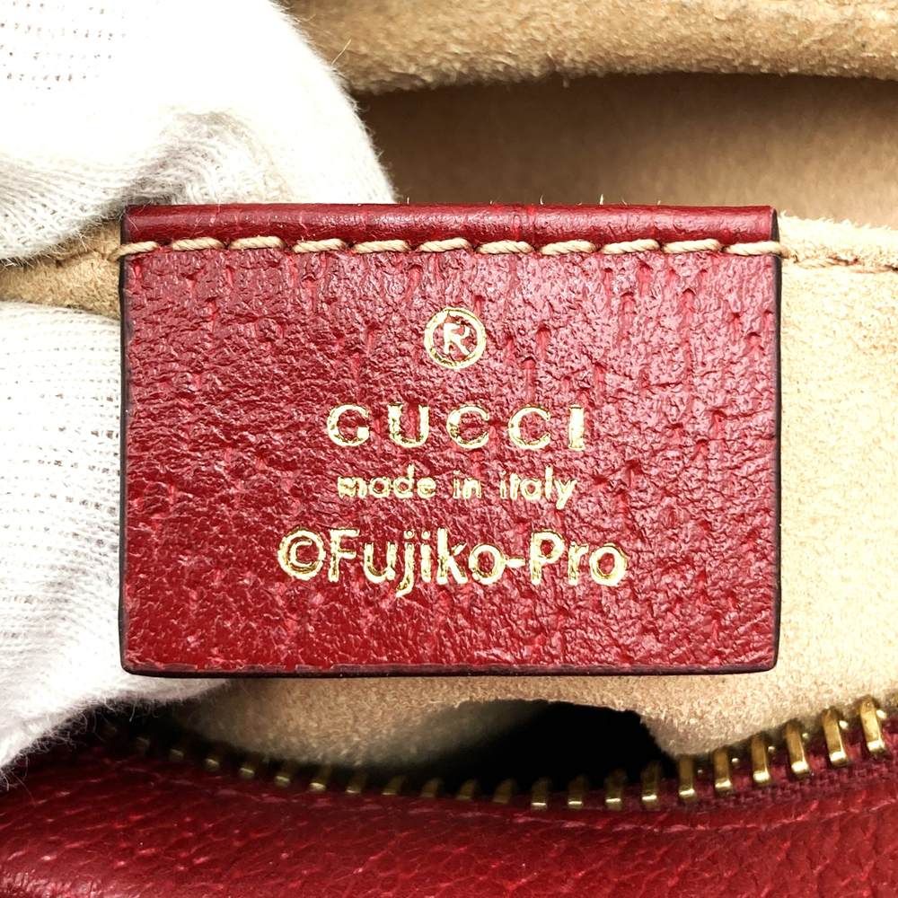 Gucci Doraemon Collaboration Shoulder Bag Micro GG Brown — view 7
