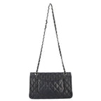 Chanel Quilted 25 Lambskin Double Flap Chain Leather Shoulder Bag 25 — view 2