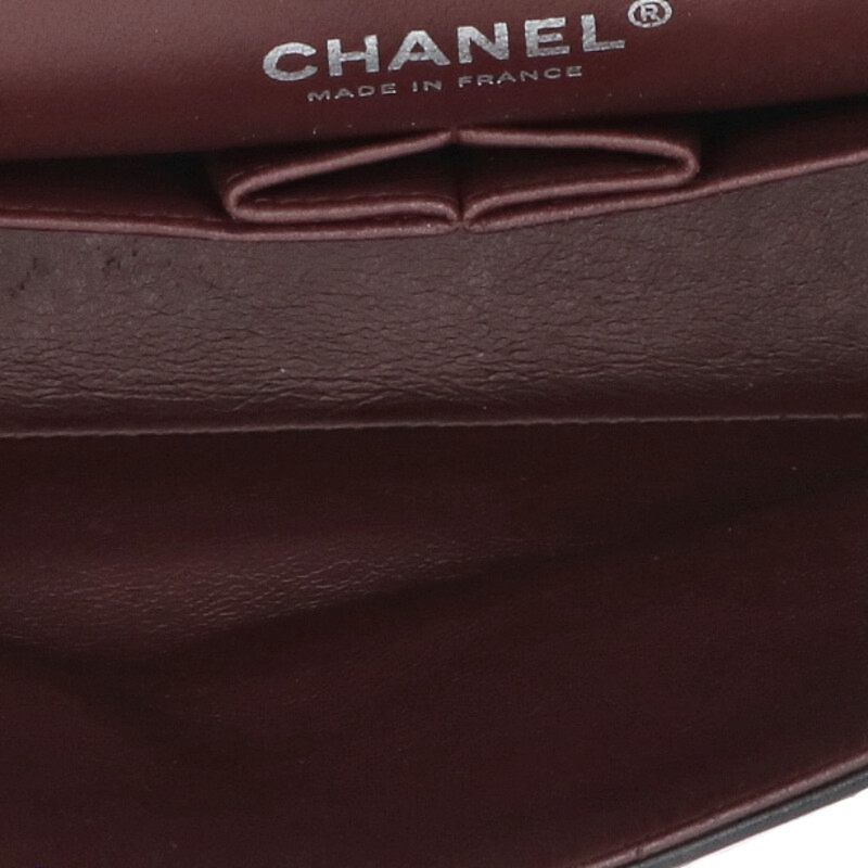 Chanel Quilted 25 Lambskin Double Flap Chain Leather Shoulder Bag 25 — view 4