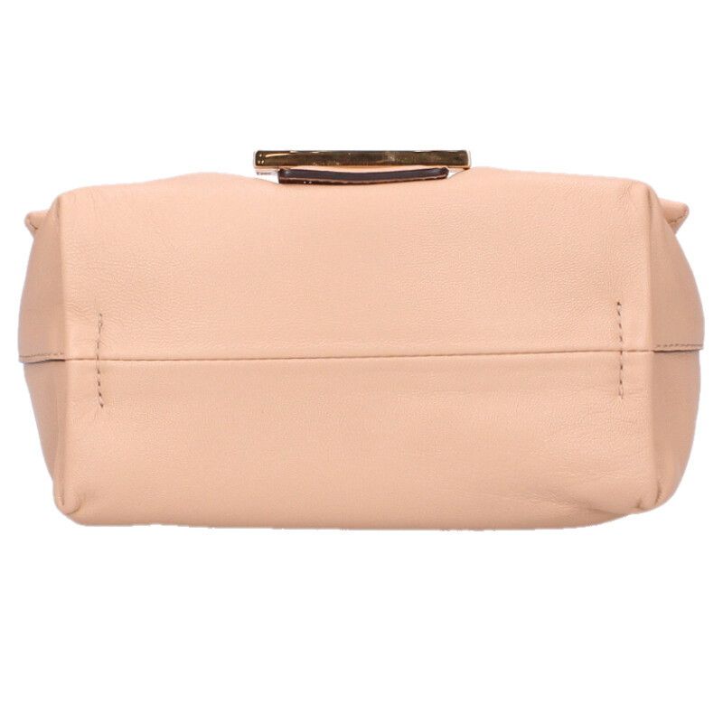 Fendi Mamma Bucket Small Camellia Nappa Leather Shoulder — view 4
