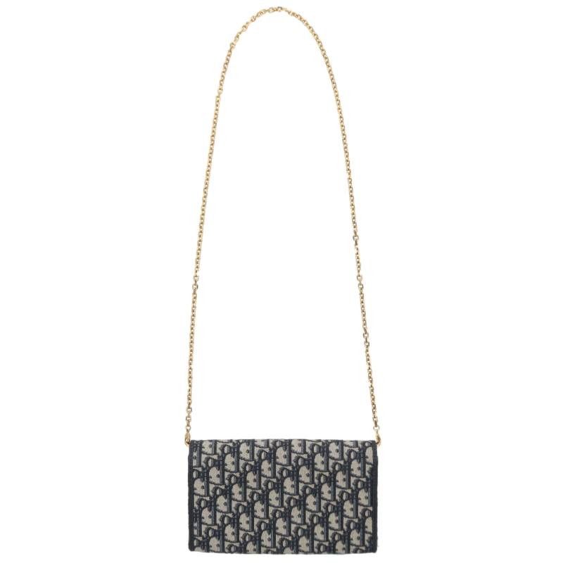 Dior Bobi Oblique Chain Wallet Shoulder — view 2