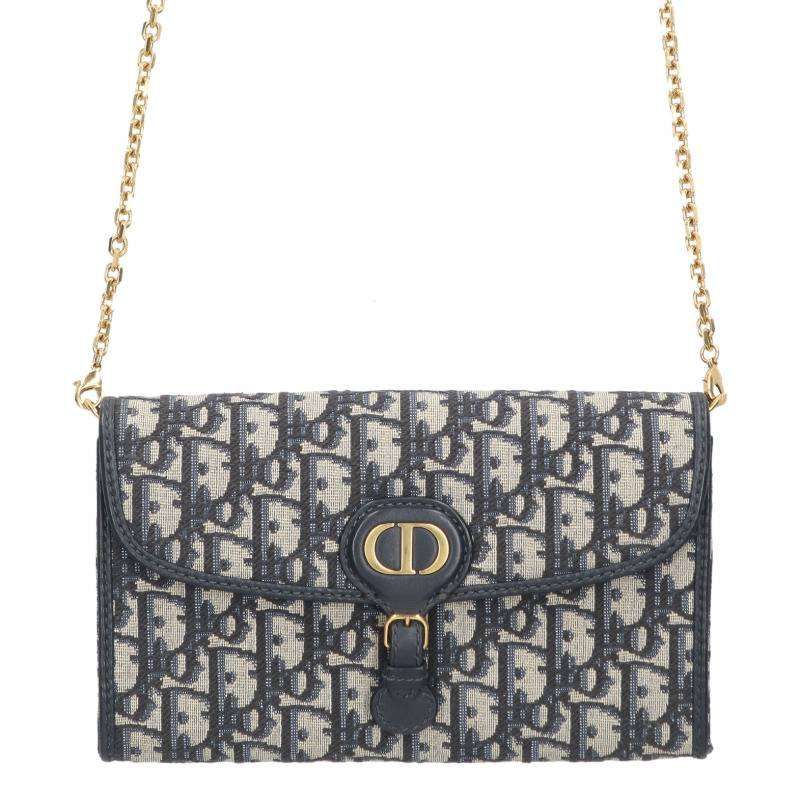 Dior Bobi Oblique Chain Wallet Shoulder