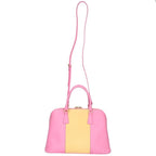 Prada 2-Way Bicolor Saffiano Leather Shoulder — view 2