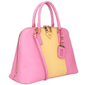 Prada 2-Way Bicolor Saffiano Leather Shoulder