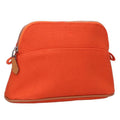 Hermes Bolide Pouch 20 Mini Canvas Orange