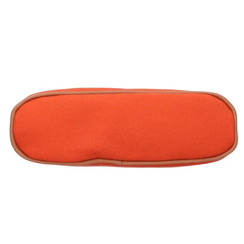 Hermes Bolide Pouch 20 Mini Canvas Orange — view 4