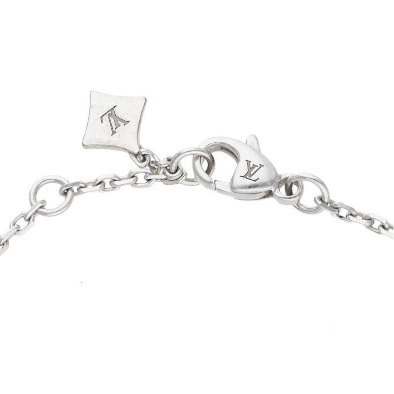 Louis Vuitton Bracelet Star Blossom 18k White Gold Diamond — view 3