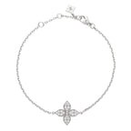 Louis Vuitton Bracelet Star Blossom 18k White Gold Diamond