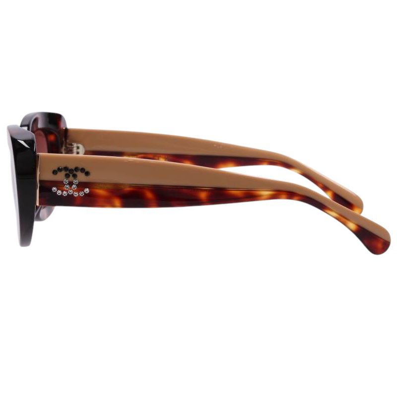 Chanel Oval Eyewear Brown — view 2