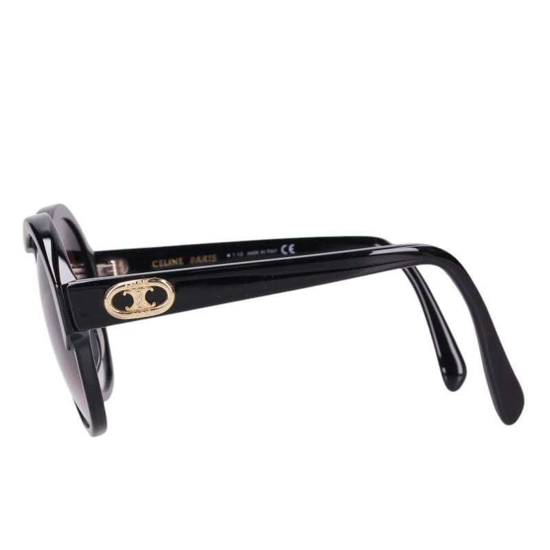 Celine Triomphe Round Frame Sunglasses Eyewear — view 2