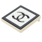Chanel 23c Square Frame CC Logo Brooch — view 4