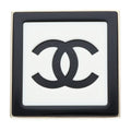 Chanel 23c Square Frame CC Logo Brooch