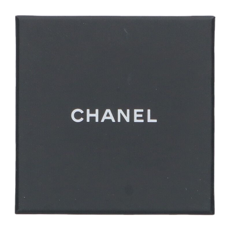 Chanel Rhinestone Decorative CC Logo Brooch — view 5