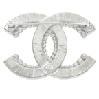Chanel Rhinestone Decorative CC Logo Brooch — view 2