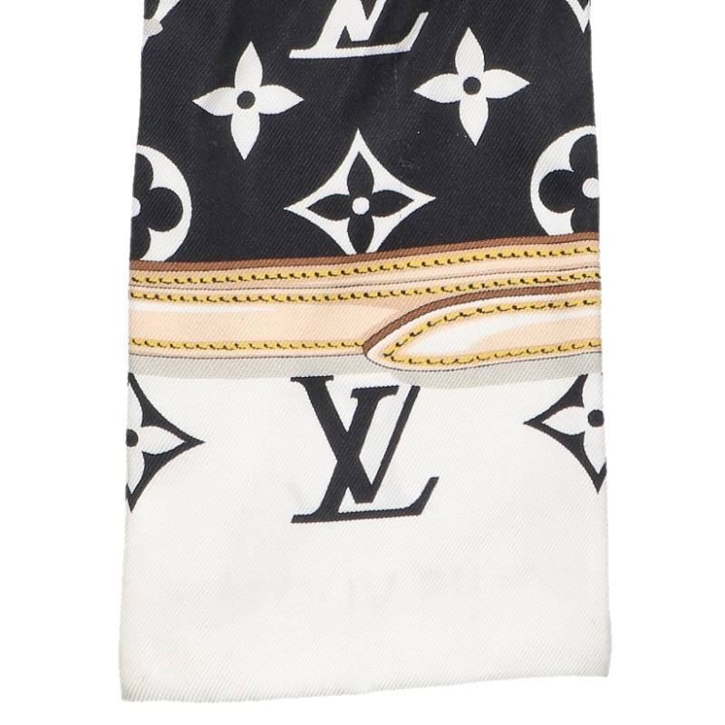 Louis Vuitton Bandeau Monogram Confidential Bandana Scarf — view 3