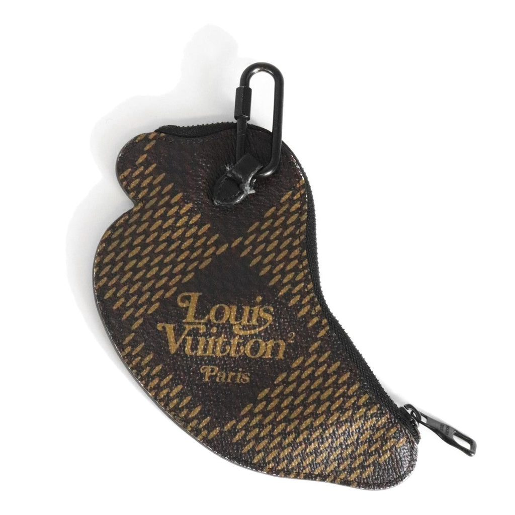Louis Vuitton Coin Card Holder Purse Damier Canvas Collaboration Duck LV — view 2