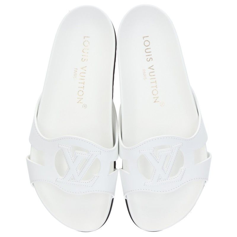 Louis Vuitton LV Isola Line Mules LV Logo Sandals — view 4