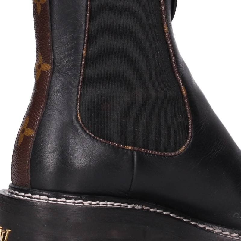 Louis Vuitton Bob le Line Monogram Lambskin Boots — view 5