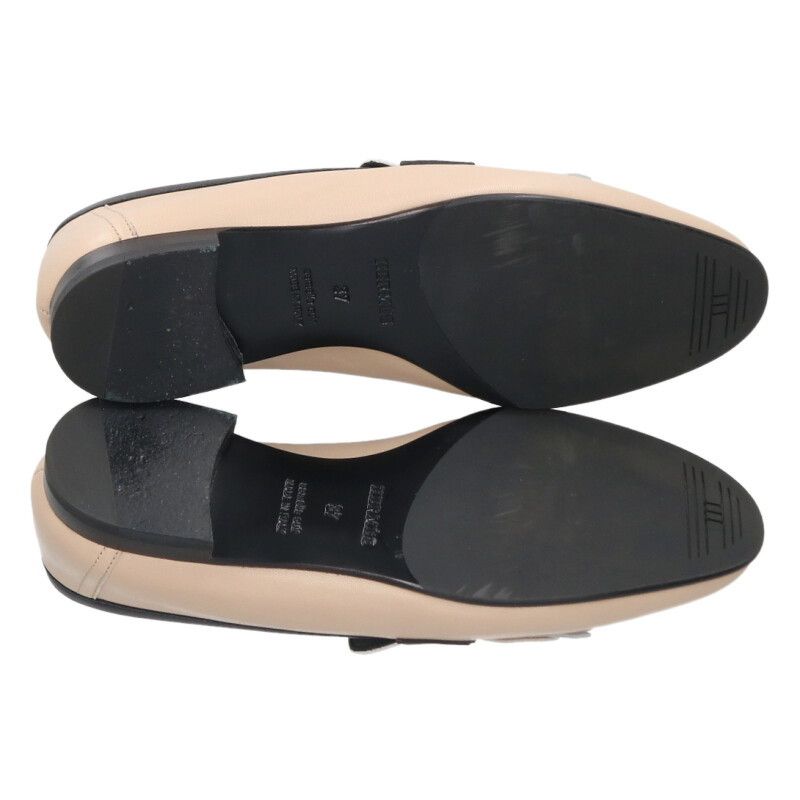 Hermes Moccasins Royale Logo Tassel Loafers Shoes — view 3