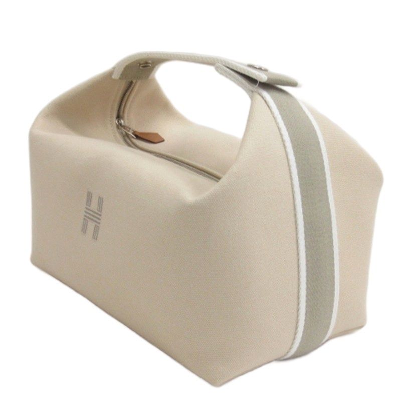 Hermes Brid-a-brac GM Handbag Pouch Beige — view 2
