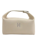 Hermes Brid-a-brac GM Handbag Pouch Beige