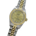 Rolex Oyster Perpetual P Number Watch Diamond Automatic Winding at Stainless