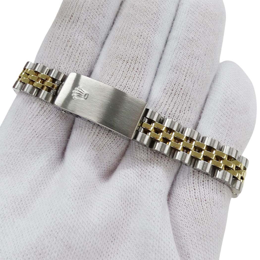 Rolex Oyster Perpetual P Number Watch Diamond Automatic Winding at Stainless — view 5