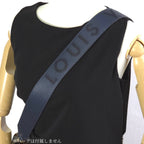 Louis Vuitton Shoulder Strap Logo Taurillon Leather Navy Noir Color 112.5 — view 4