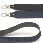 Louis Vuitton Shoulder Strap Logo Taurillon Leather Navy Noir Color 112.5 — view 8