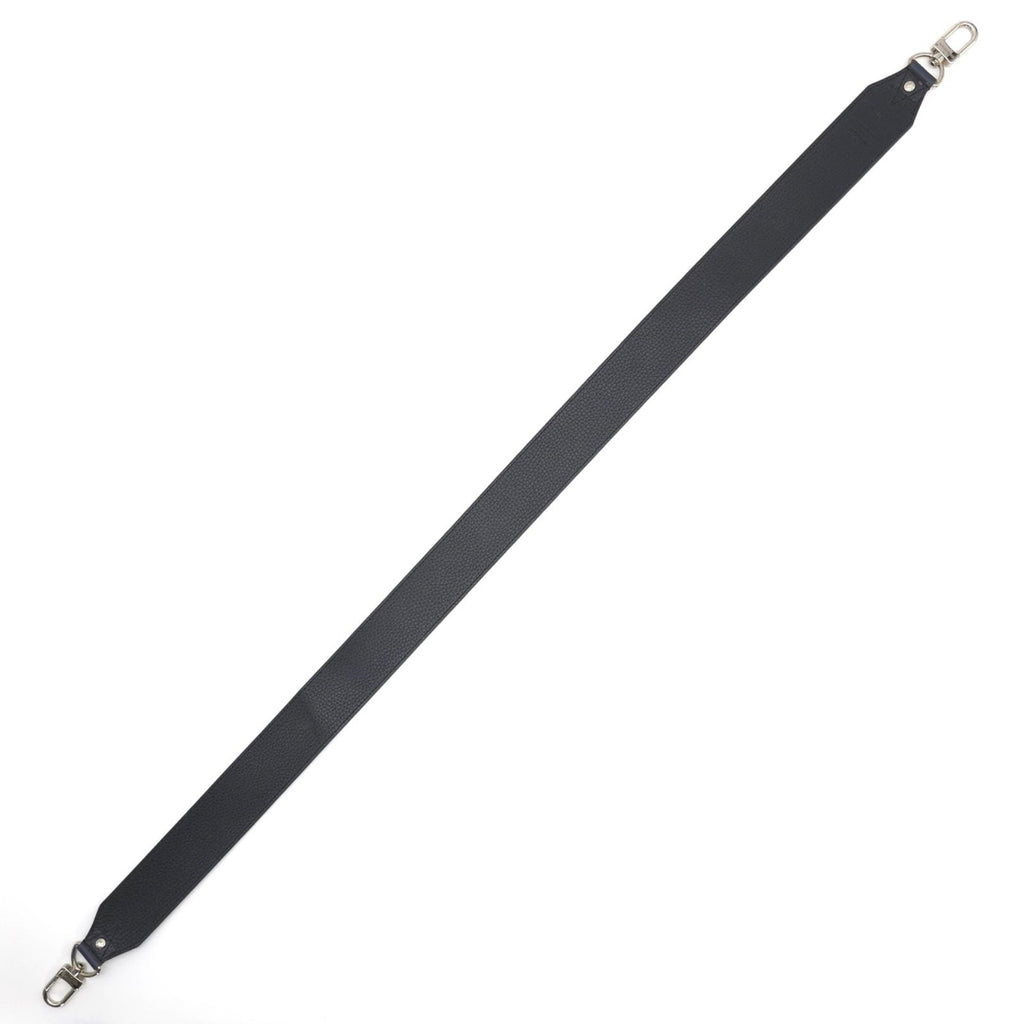 Louis Vuitton Shoulder Strap Logo Taurillon Leather Navy Noir Color 112.5 — view 6