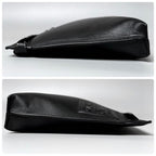 Loewe T Pouch Anagram Clutch Black Satin Cafe — view 4