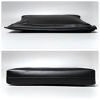 Loewe T Pouch Anagram Clutch Black Satin Cafe — view 5