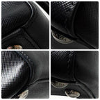 Prada Saffiano Triangle Logo Tote Black — view 6