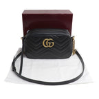 Gucci GG Marmont Small Camera Bag Black — view 6