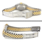 Rolex Watch Datejust P Number 10 Points Diamond Index Champagne Color Computer — view 3