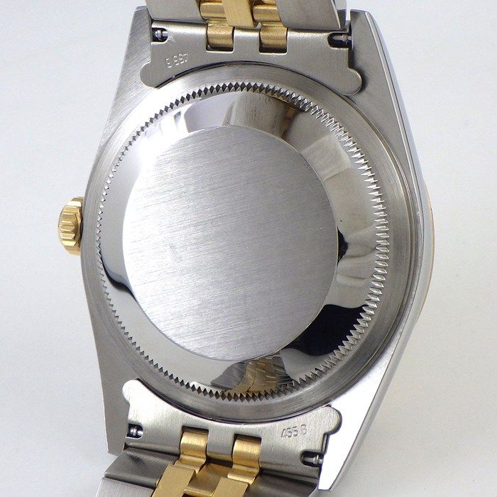 Rolex Watch Datejust P Number 10 Points Diamond Index Champagne Color Computer — view 4