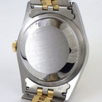 Rolex Watch Datejust P Number 10 Points Diamond Index Champagne Color Computer — view 4