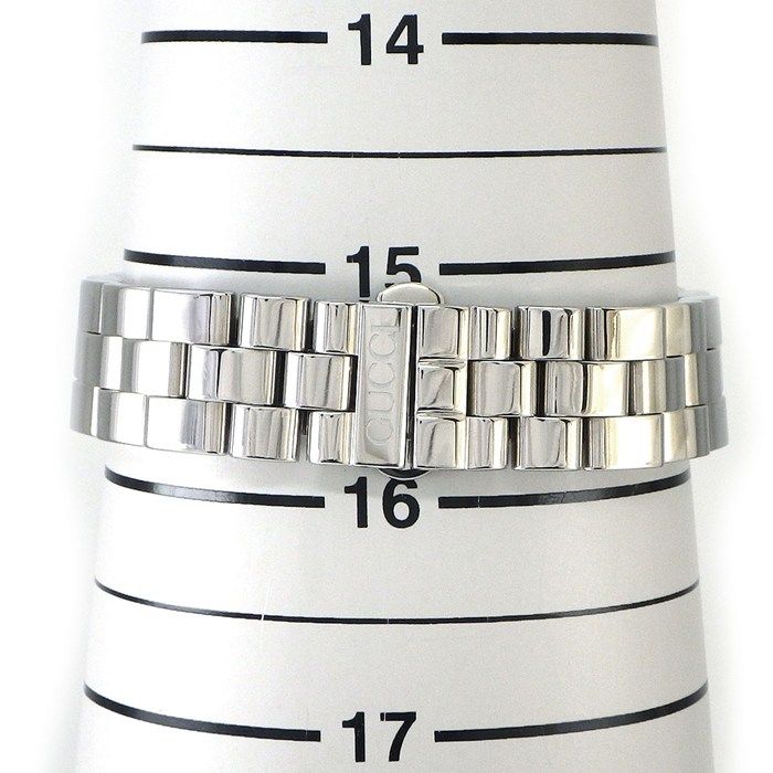 Gucci Watch Square Silver Dial SS Quartz Analog — view 8