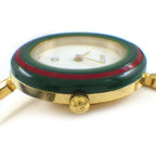 Gucci Watch Change Bezel White Dial Multicolor All 11 Colors Quartz Analog — view 2