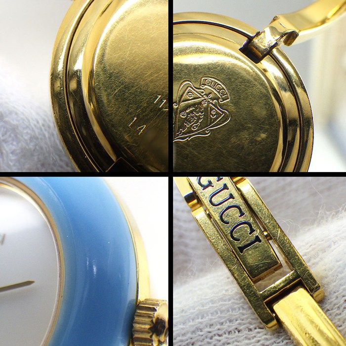 Gucci Watch Change Bezel 11 12.2 Multicolor All 12 Colors White Dial Quartz — view 7