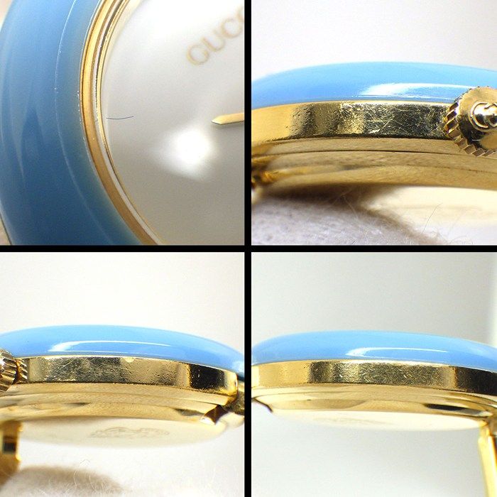 Gucci Watch Change Bezel 11 12.2 Multicolor All 12 Colors White Dial Quartz — view 6