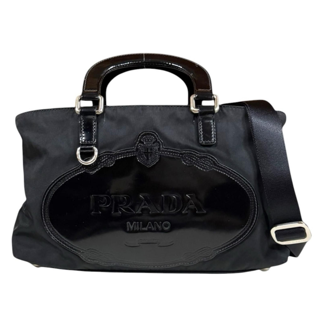 Prada Shoulder Bag Nylon Black