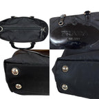 Prada Shoulder Bag Nylon Black — view 8