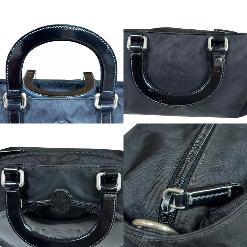 Prada Shoulder Bag Nylon Black — view 9
