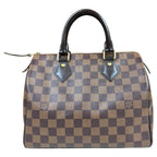 Louis Vuitton Speedy 25 Damier Handbag Canvas Brown — view 3