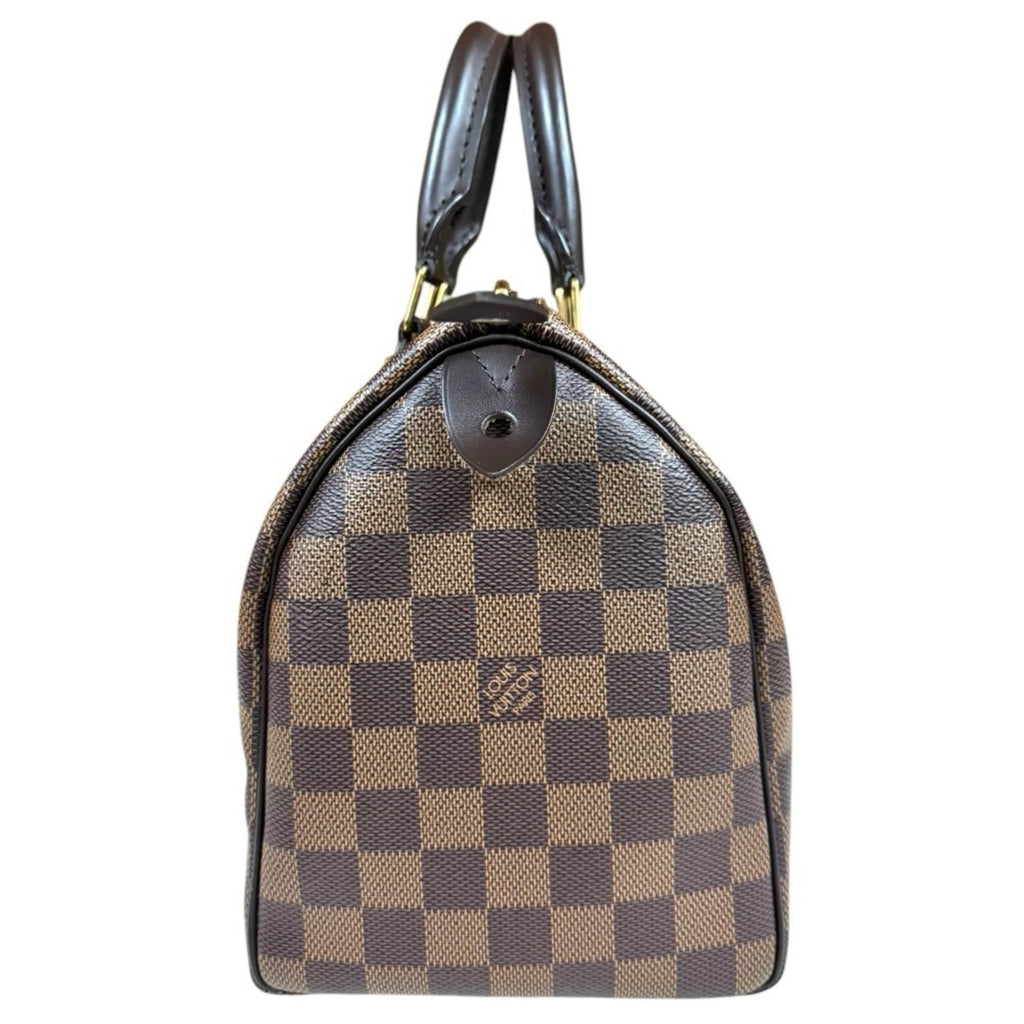 Louis Vuitton Speedy 25 Damier Handbag Canvas Brown — view 5